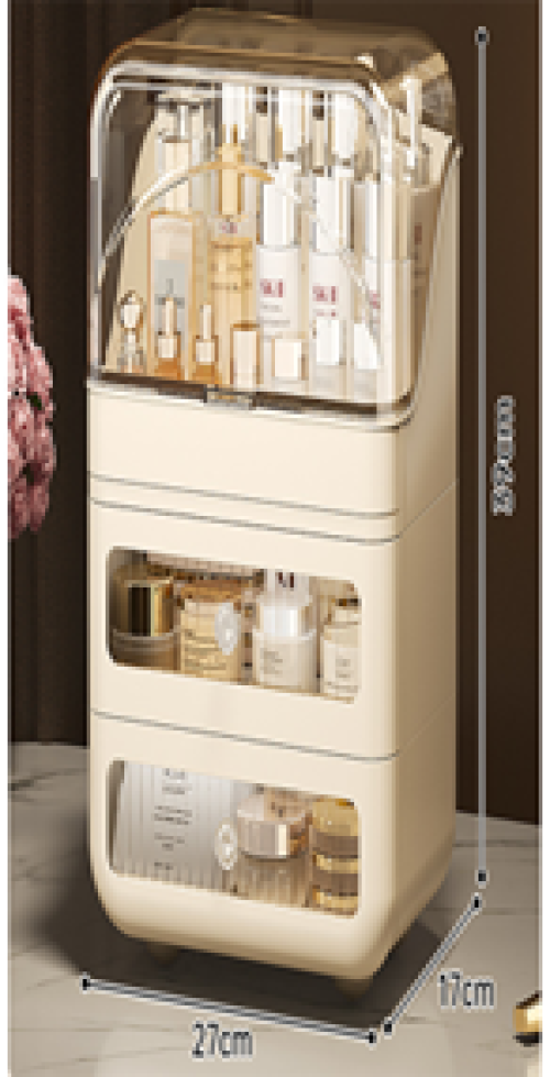 Cosmetic Storage Desk Rack Box